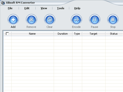 Xilisoft RM Converter Screenshot 1