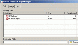Sybrex SpeedPDF Page Manager Screenshot 1
