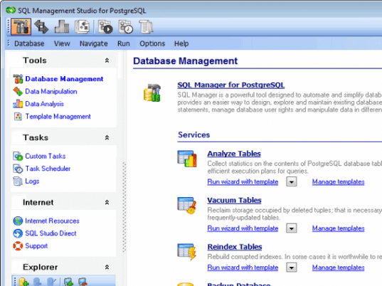 EMS SQL Management Studio for PostgreSQL Screenshot 1