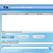 McFunSoft PSP Video Converter Screenshot 1