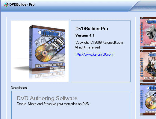 DVDBuilder Pro Screenshot 1