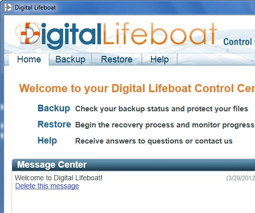 Digital Lifeboat Screenshot 1