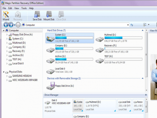 Magic Partition Recovery Screenshot 1