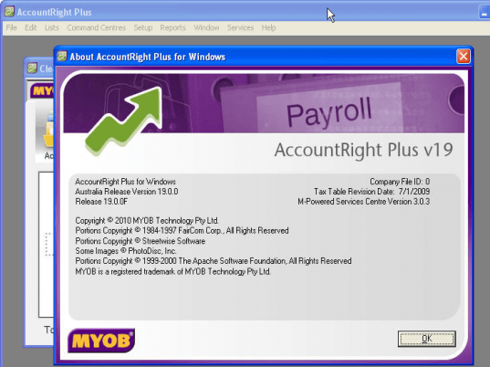 MYOB Accounting Plus Screenshot 1