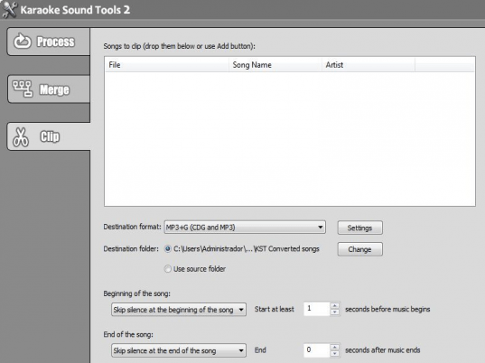 Karaoke Sound Tools Screenshot 1