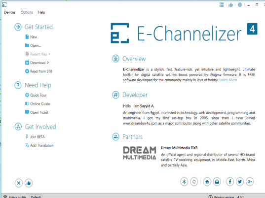 E-Channelizer Screenshot 1