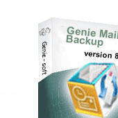 Genie Mail Backup Screenshot 1