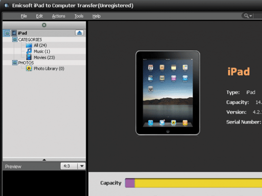 Emicsoft iPad Transfer Screenshot 1