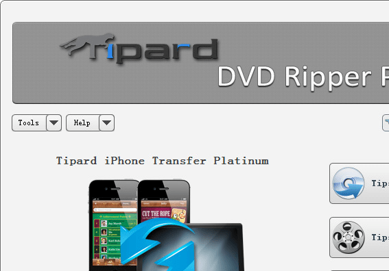 Tipard DVD Ripper Pack Screenshot 1