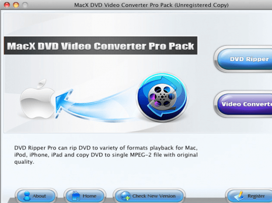 MacX DVD Video Converter Pro Pack Screenshot 1
