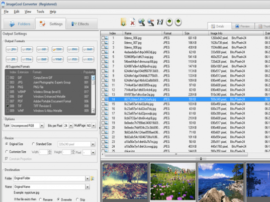 Graphics Converter Pro 2011 Screenshot 1