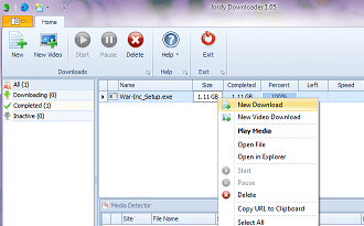 Jordy Downloader Screenshot 1