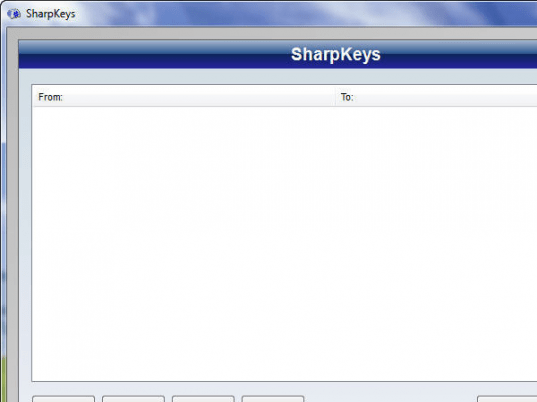 SharpKeys Screenshot 1