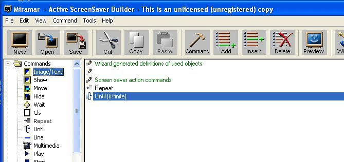 Active ScreenSaver Builder Screenshot 1