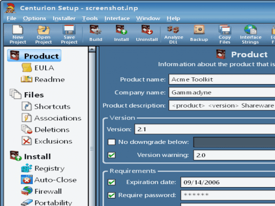 Self-Extracting Archive Utility Screenshot 1
