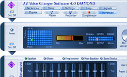 AV Voice Changer Software Diamond Edition Screenshot 1