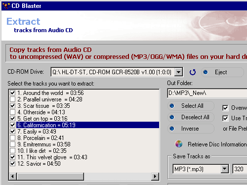 ABF CD Blaster Screenshot 1
