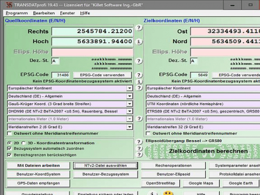GEODLL32 (Deutsch) Screenshot 1