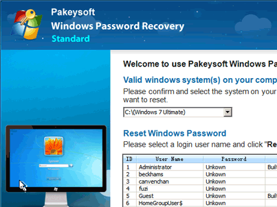 Password Recovery Screenshot 1