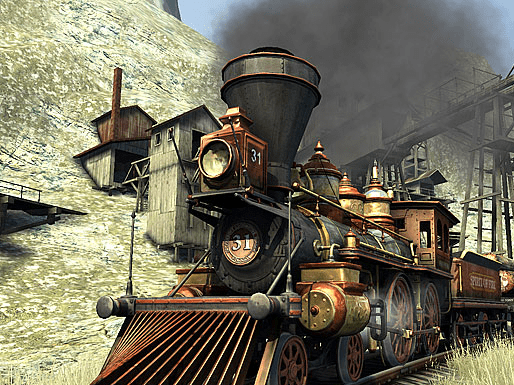 Western Railway 3D Screensaver Screenshot 1