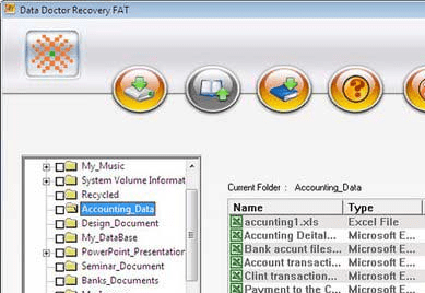 FAT Partition Salvage Software Screenshot 1