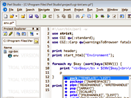 Perl Studio 2009 Screenshot 1
