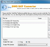 DWG Converter 2010.5 Screenshot 1