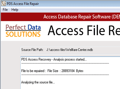 Repair Access Database Tool Screenshot 1