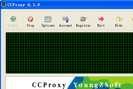 CC Proxy Server Screenshot 1