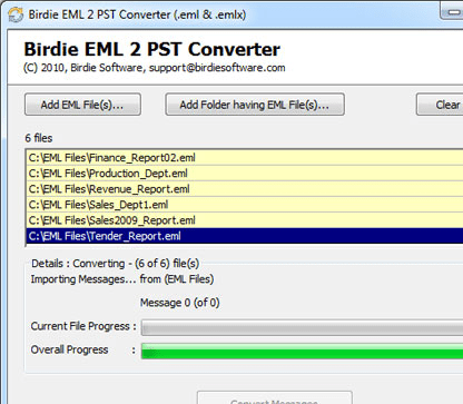 Export Windows Live Mail to PST Screenshot 1