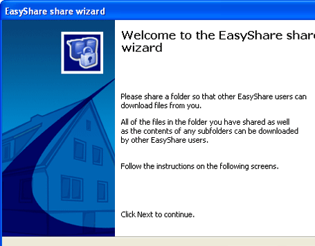 EasyShare Screenshot 1