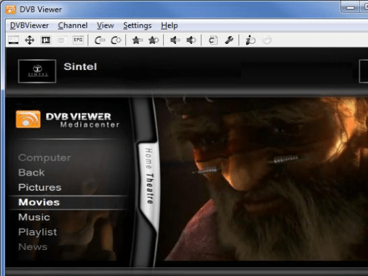 DVBViewer Screenshot 1