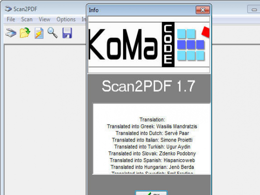 Scan2PDF Screenshot 1