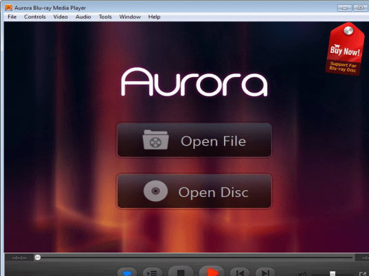 Aurora Blu-ray Media Player Screenshot 1