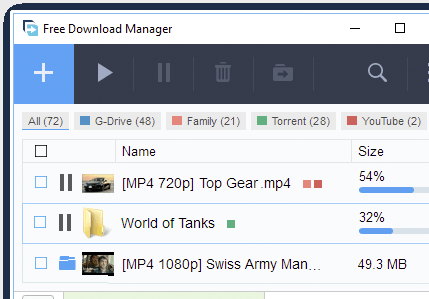 Free Download Manager Screenshot 1