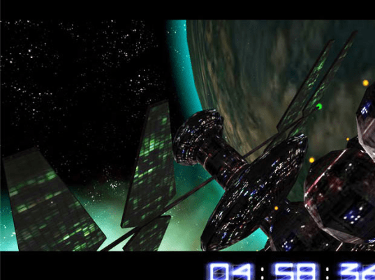 Space Trip 3D Screensaver Screenshot 1