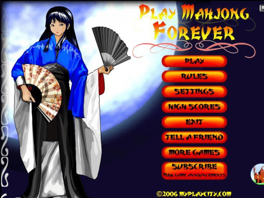 Play Mahjong Forever Screenshot 1