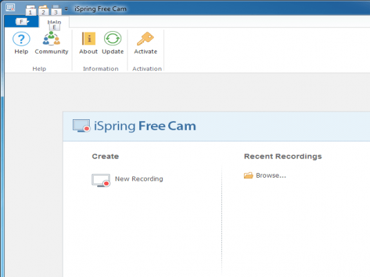 iSpring Free Cam Screenshot 1