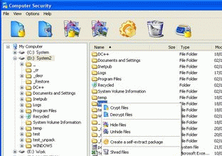 Computer Security Screenshot 1