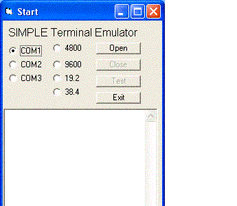 Windows Std Serial Comm Lib for C/C++ Screenshot 1