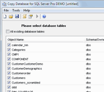 Copy Database for SQL Server Screenshot 1