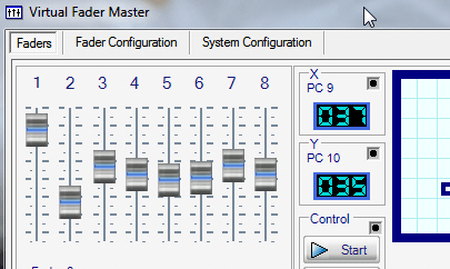 Virtual Fader Master Screenshot 1