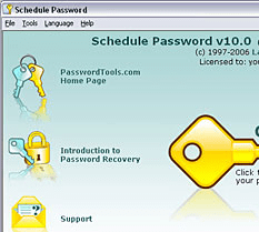 Schedule Password Screenshot 1