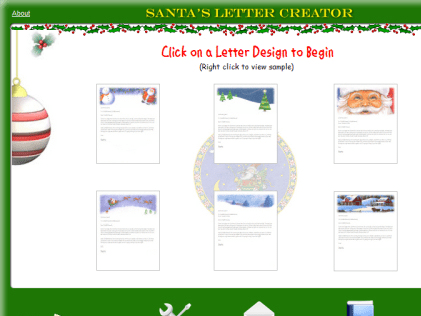Santa's Letter Creator Screenshot 1