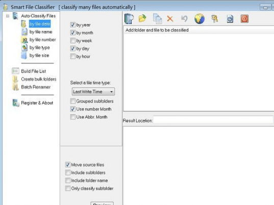 Smart File Classifier Screenshot 1