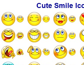 Cute Smile Icons Screenshot 1