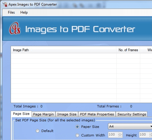 TIFF image to PDF converter Screenshot 1
