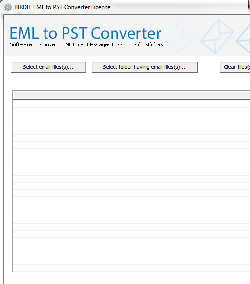 Windows Live Mail to PST Screenshot 1