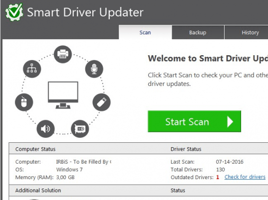 Smart Driver Updater Screenshot 1