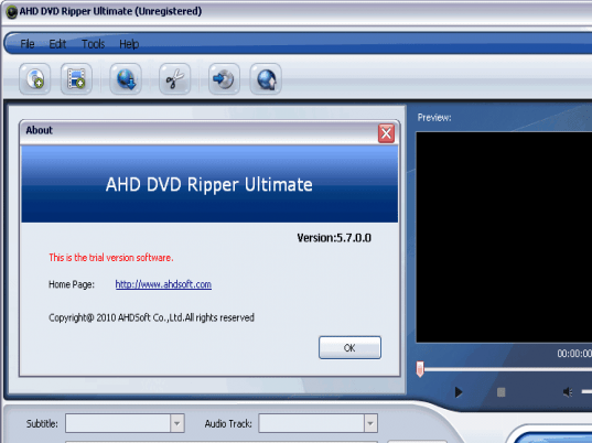 AHD DVD Ripper Ultimate Screenshot 1